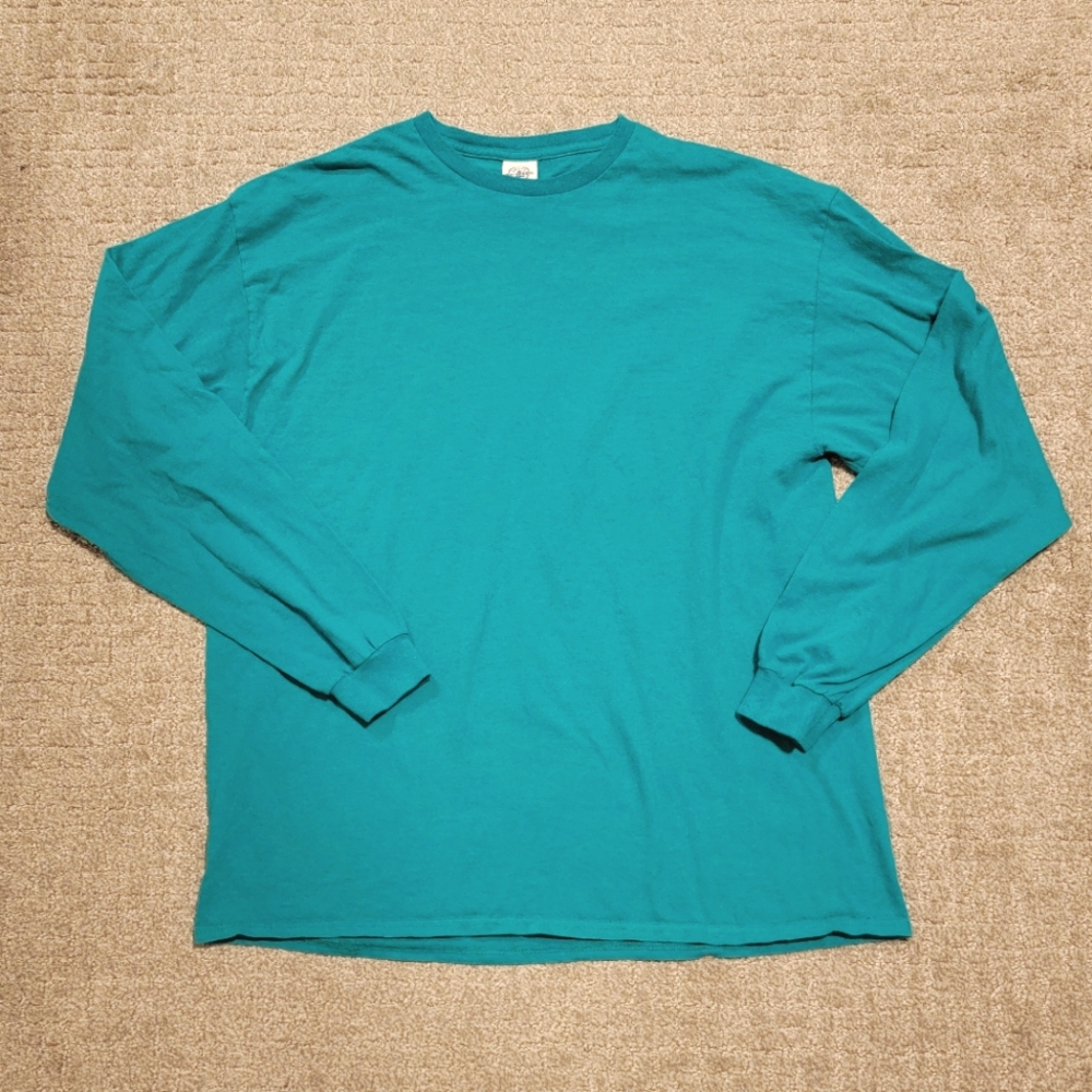 Mens turquoise tee